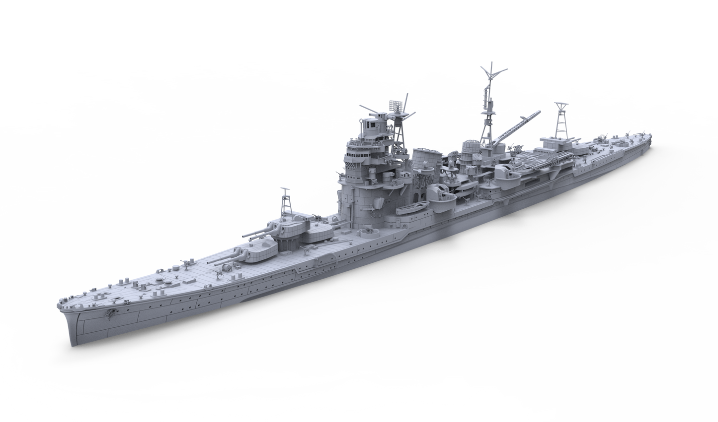 SSMODEL SSC550  Military Model Kit Japan Cruiser ARP Haguro Full Hull