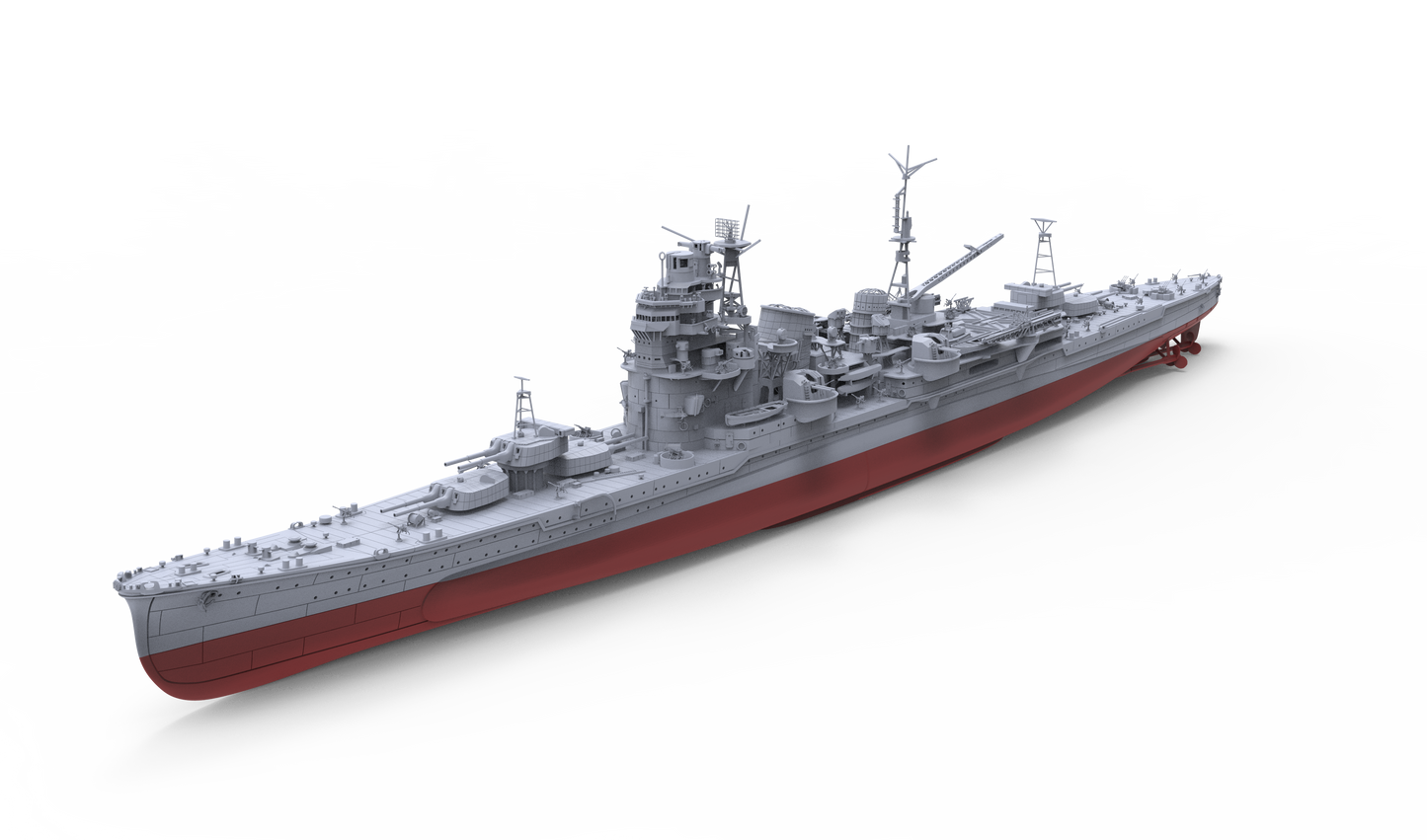 SSMODEL SSC550S  Military Model Kit Japan Cruiser ARP Haguro Full Hull