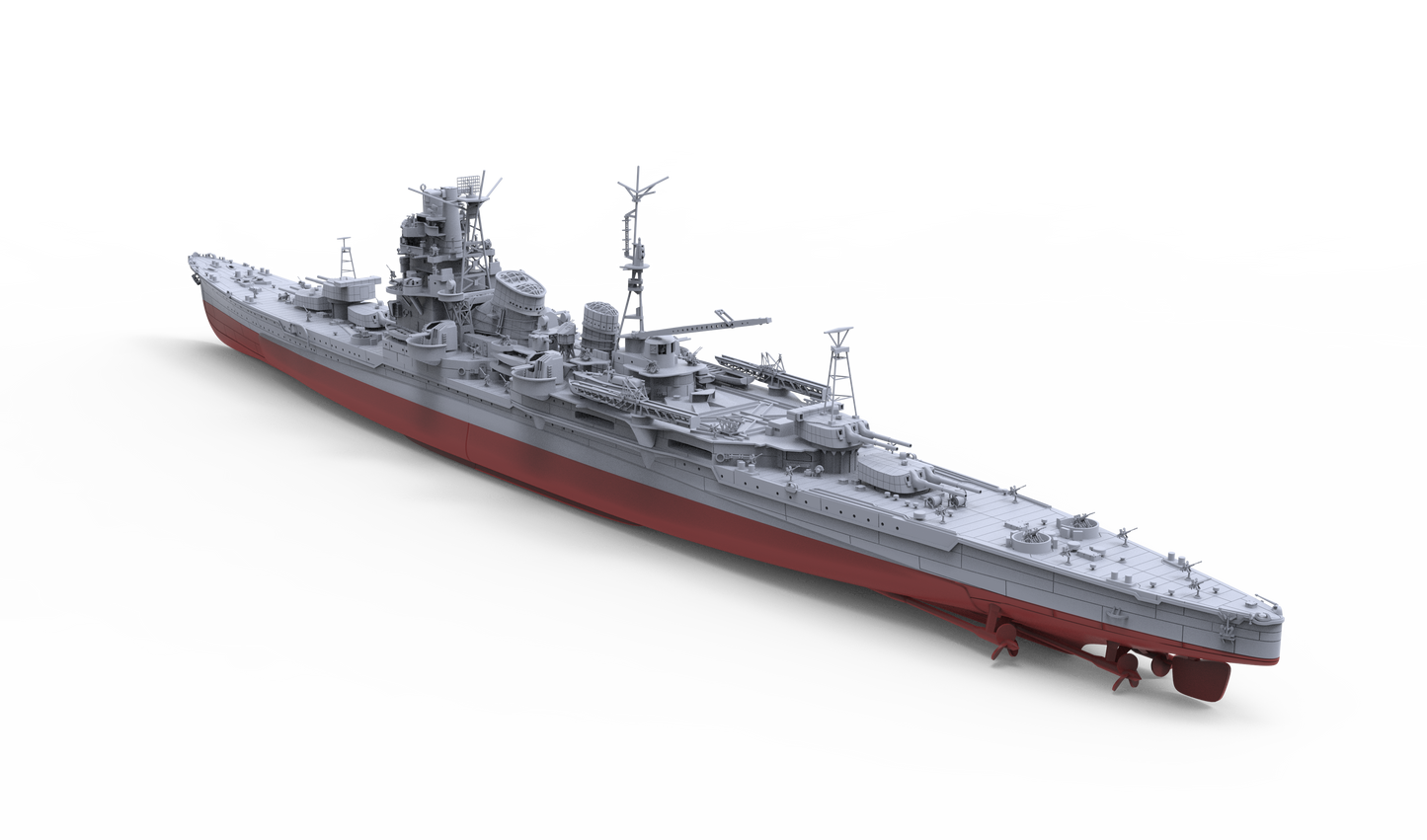 SSMODEL SSC550S  Military Model Kit Japan Cruiser ARP Haguro Full Hull