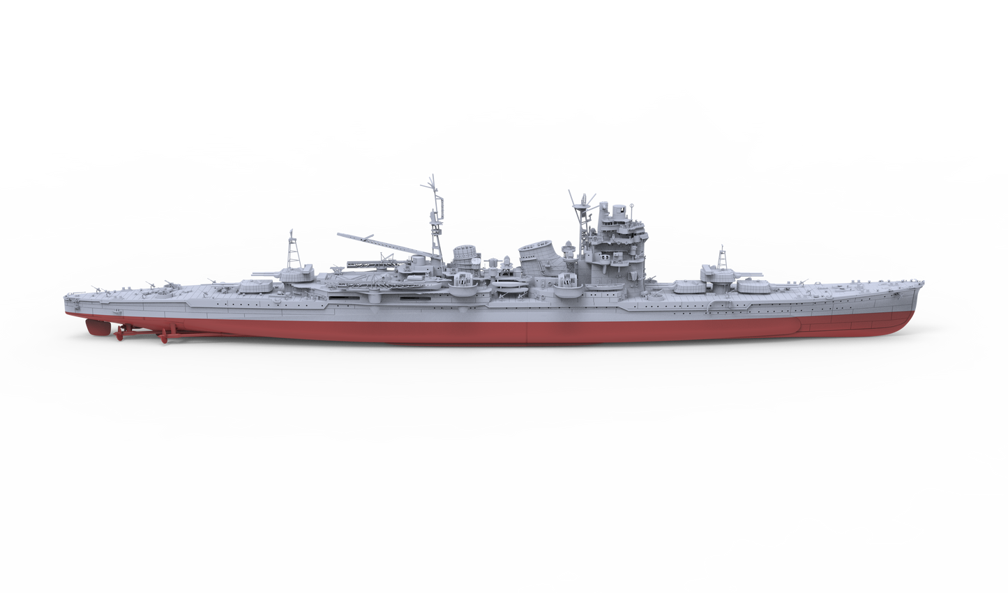 SSMODEL SSC550S  Military Model Kit Japan Cruiser ARP Haguro Full Hull