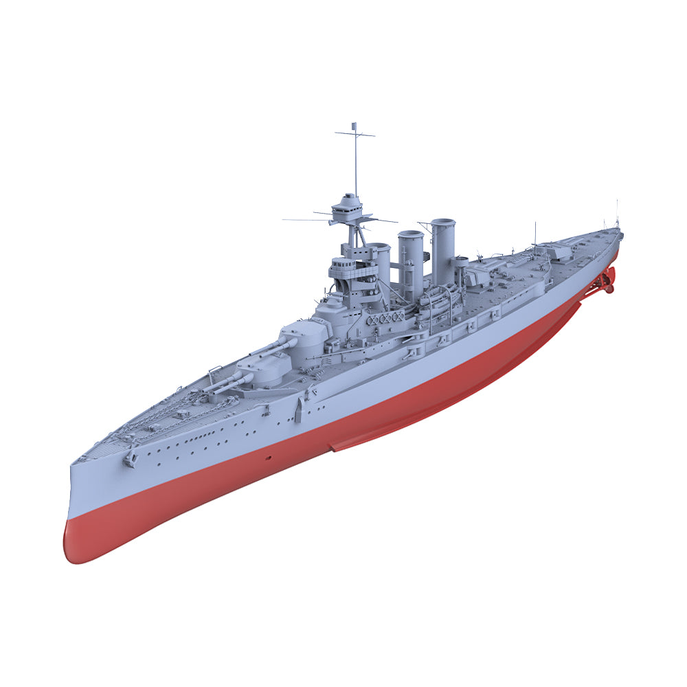 MRY-SFW SSC581S British HMS Tiger Battleship Cruiser Full Hull Resin Warship Military Ship Model Hobby Collection Unassembled Unpainted