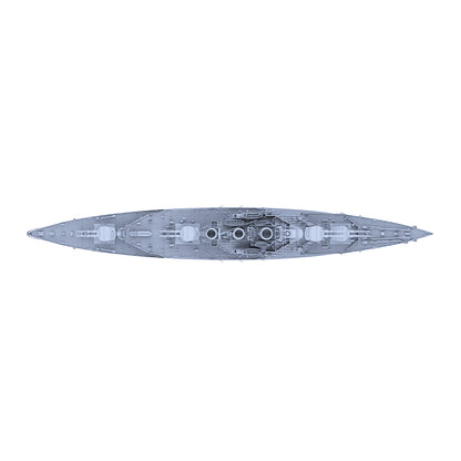 MRY-SFW SSC581S British HMS Tiger Battleship Cruiser Full Hull Resin Warship Military Ship Model Hobby Collection Unassembled Unpainted