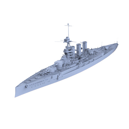 MRY-SFW SSC581 British HMS Tiger Battleship Cruiser Water Line Resin Warship Military Ship Model Hobby Collection Unassembled Unpainted