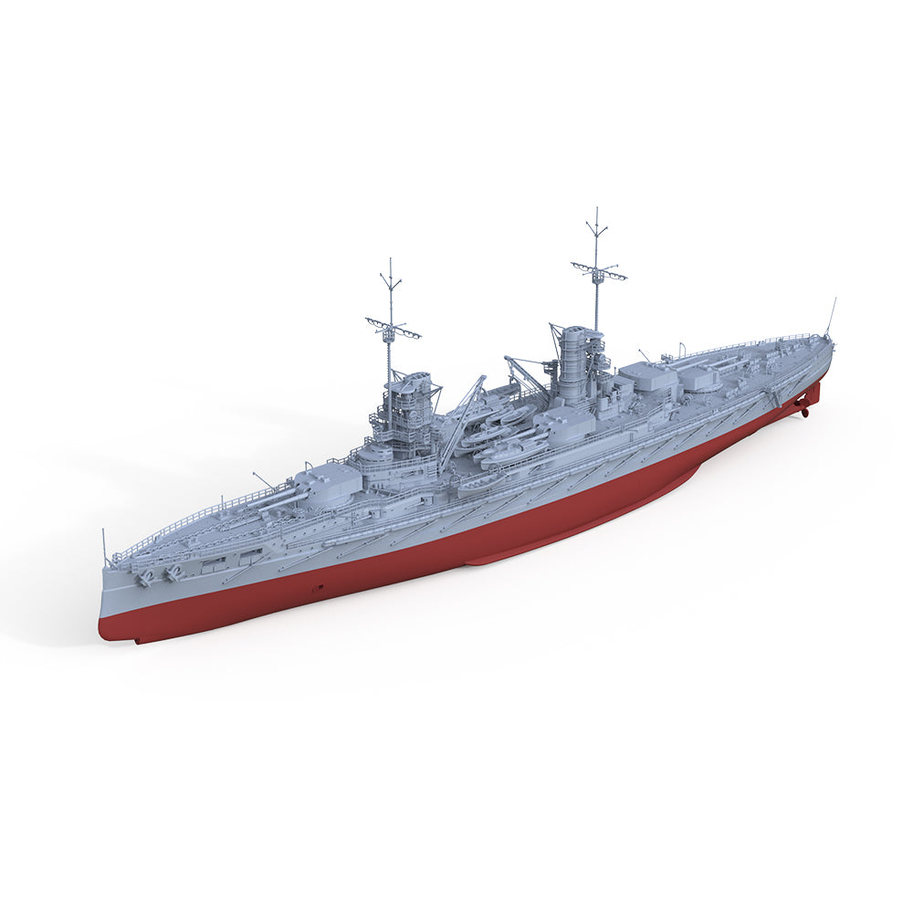 SSMODEL 587S Military Warship Model Kit SMS Kaiser Battleship