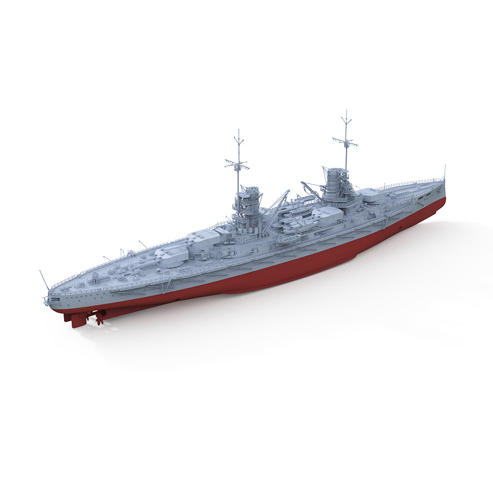 SSMODEL 587S Military Warship Model Kit SMS Kaiser Battleship