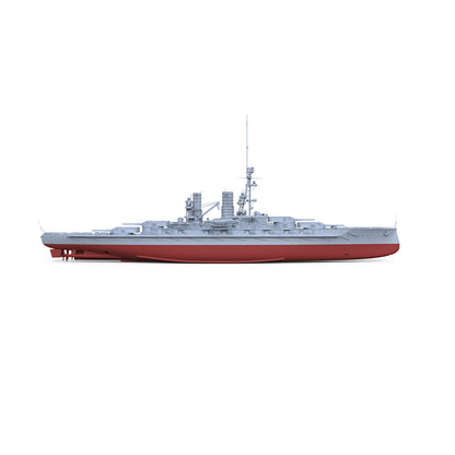 SSMODEL 588S Military Warship Model Kit German Navy Bayern battleship