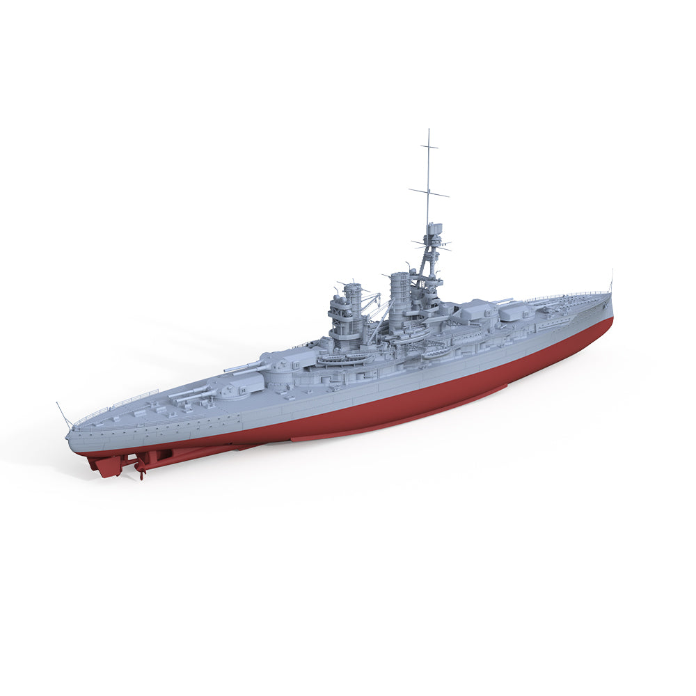 SSMODEL 589S Military Warship Model Kit German Navy Bayern class SMS Baden