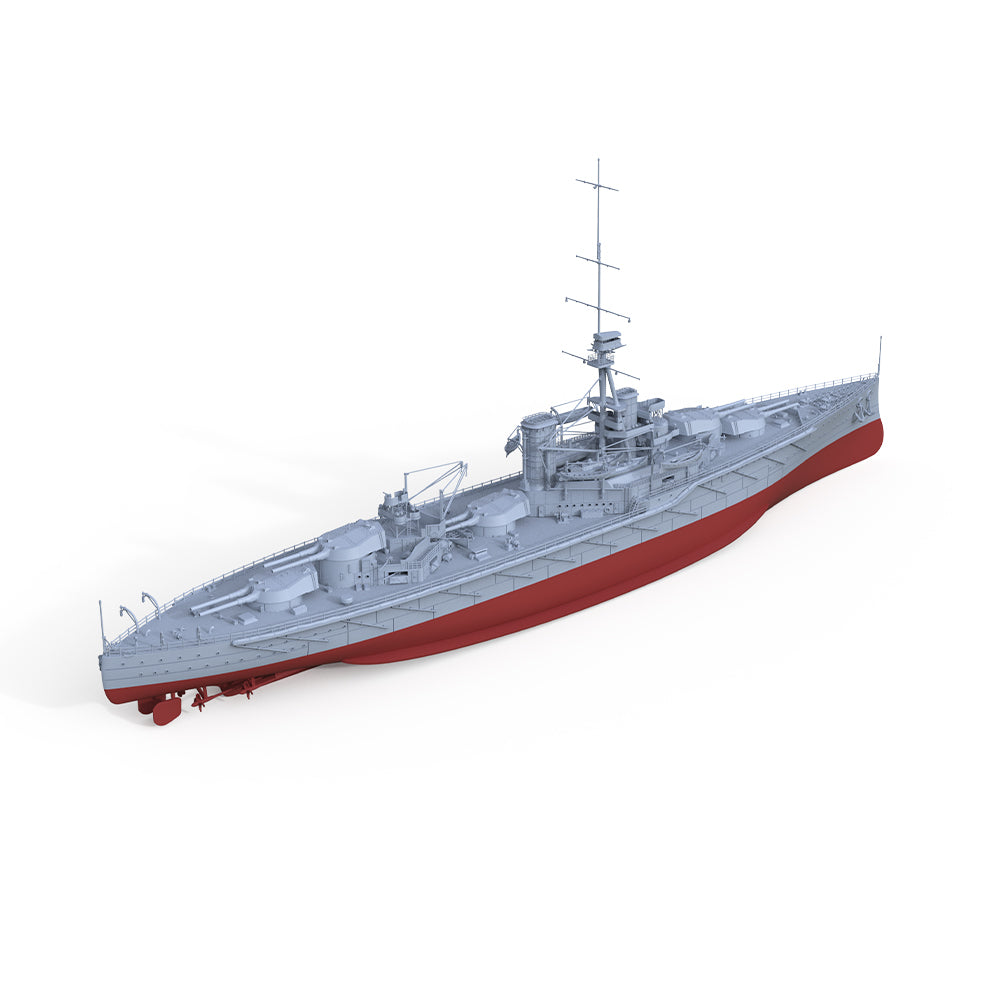 SSMODEL 592S Military Warship Model Kit HMS Orion Battleship