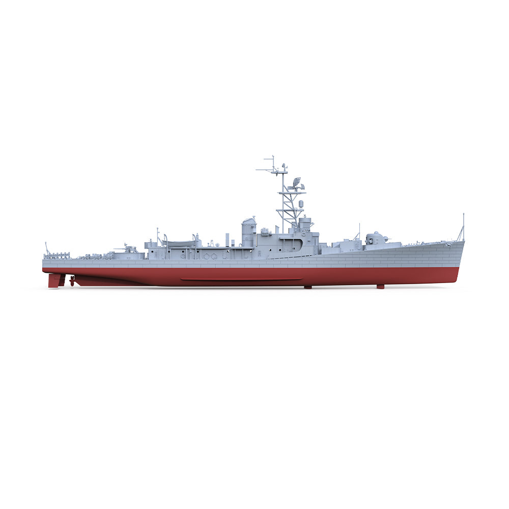 SSMODEL 597S Military Warship Model Kit US Navy Dealey Frigate DE-1006