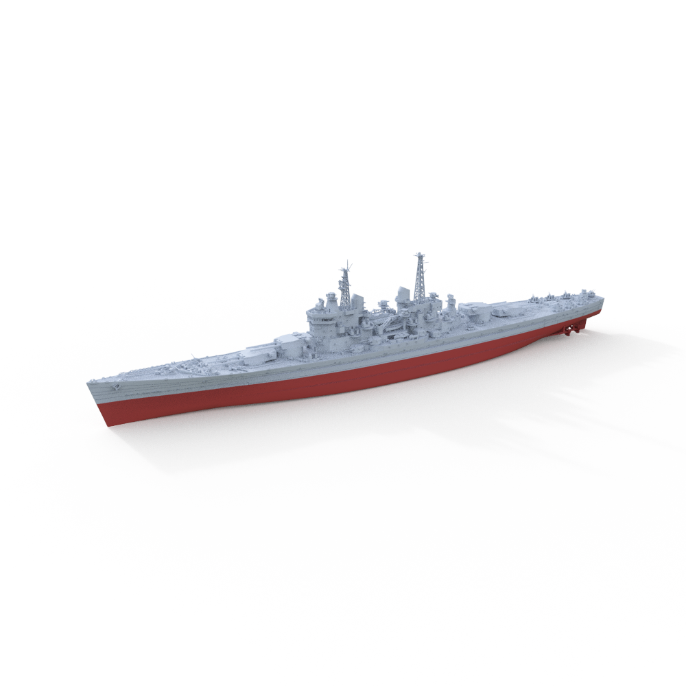 SSMODEL 610S Military Model Kit British Battleship Thunderer