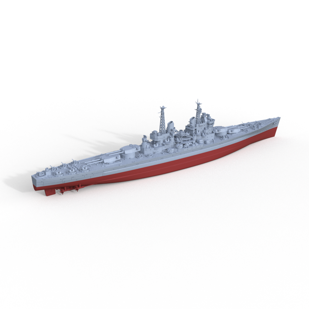 SSMODEL 610S Military Model Kit British Battleship Thunderer