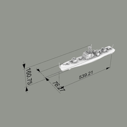 MRY-SFW SSC199S China Navy Shanghai-class Type 0111 Fast Pat – LCD 3D printed resin model kit, image 5