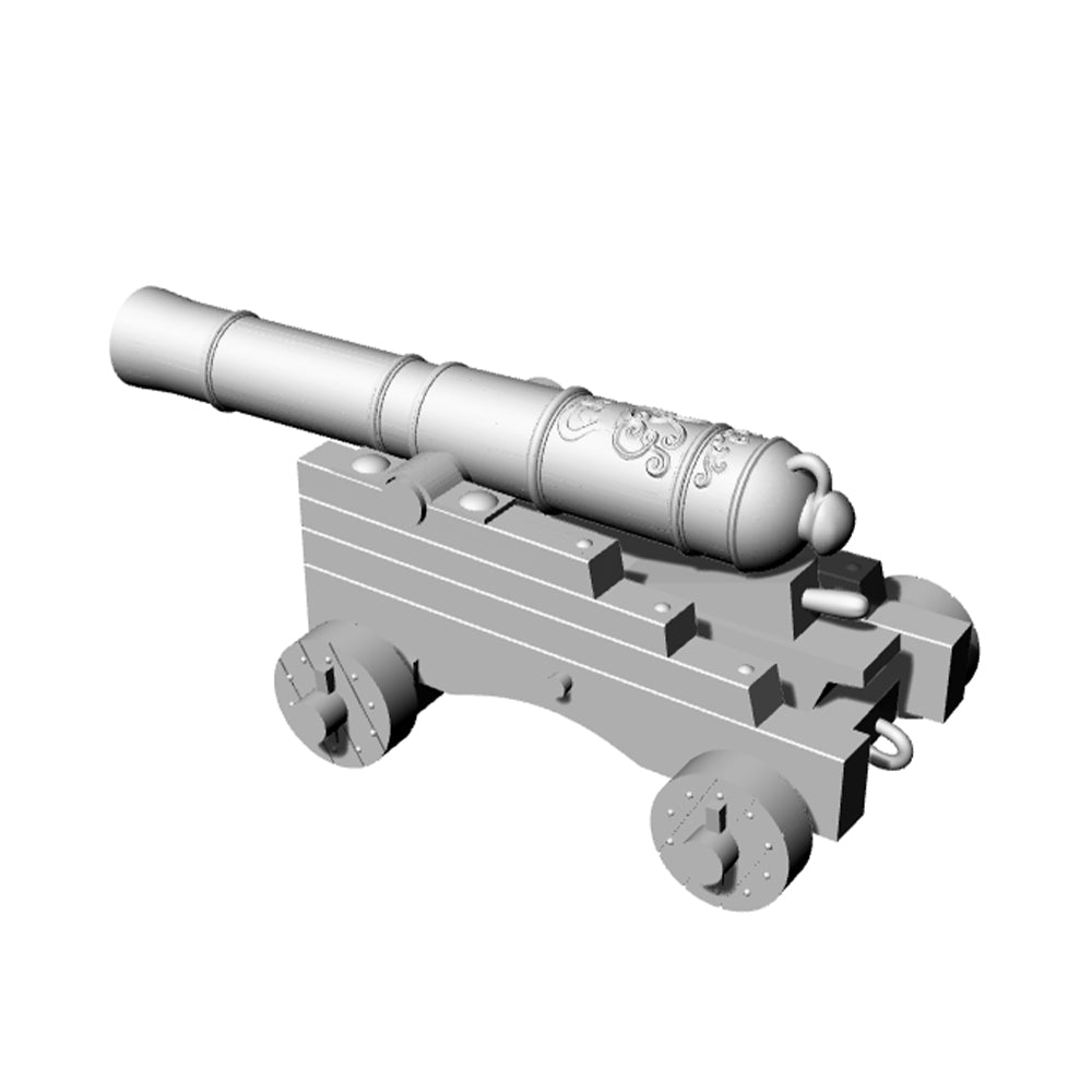 SSMODEL SSF-001K 1/- Ships cannon Napoleonic Victorian pirate D10*L65mm