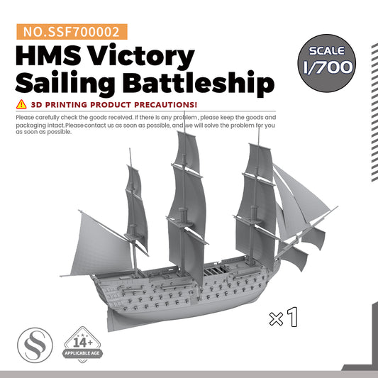 SSMODEL SSF002  HMS Victory Sailing Battleship