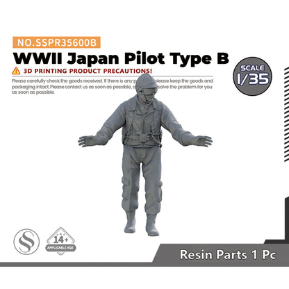 SSMODEL SSPR600B WWII Japan Pilot Type B