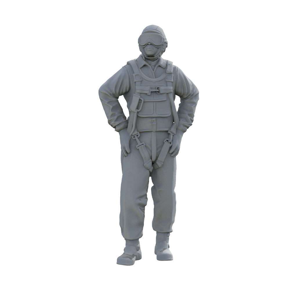 SSMODEL SSPR201B Aircraft Soldier WWII US Pilot For OS2U Seahawk SC OSC-1 O3U Aircraft