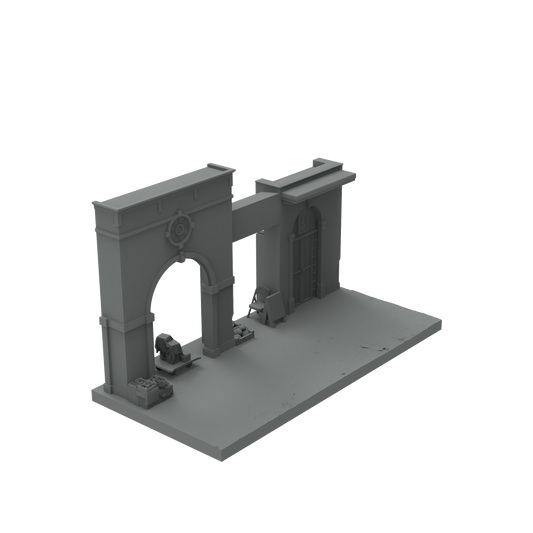 SSMODEL SST414 Miniature Sand Table-Mini Tank Scene Platform-Middle Eastern Architecture 08