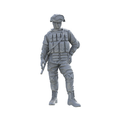 SSMODEL SSTR400E Miniatures Soldier Model Kit Russia Mordern Special Forces Soldier E