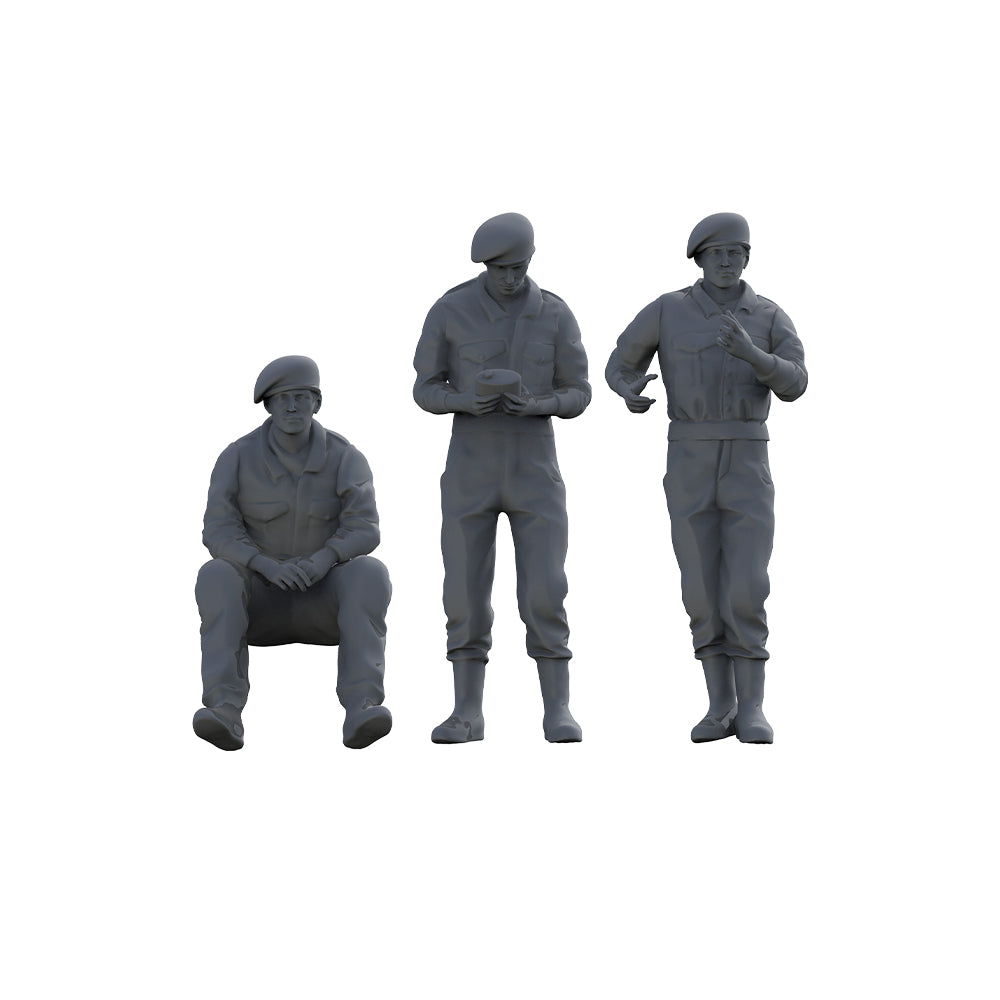 SSMODEL SSTR900A Miniatures Soldier Model Kit UK Tank Soldiers