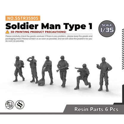 SSMODEL SSTR905 Miniatures Soldier Model Kit Soldier Man?