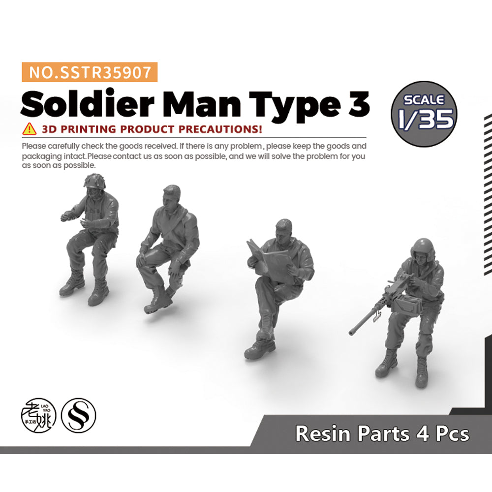 SSMODEL SSTR907 Miniatures Soldier Model Kit Soldier Man?