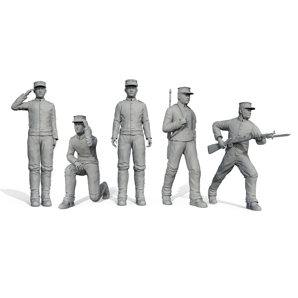 SSMODEL SSTR910 Miniatures Soldier Model Kit Army Model Japan Soldiers