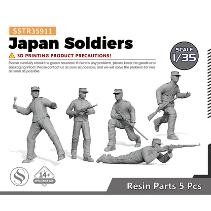 SSMODEL SSTR911 Miniatures Soldier Model Kit Army Model Japan Soldiers