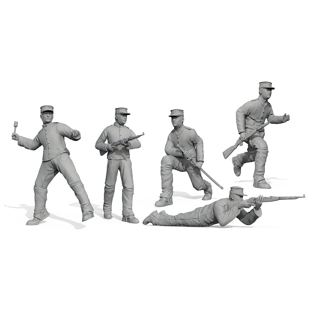 SSMODEL SSTR911 Miniatures Soldier Model Kit Army Model Japan Soldiers