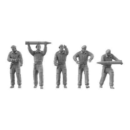 SSMODEL SSTR917 Miniatures Soldier Model Kit Character Model UK Officer Gunner