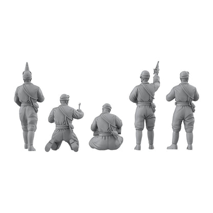 SSMODEL SSTR918 Miniatures Soldier Model Kit Character Model Japan Officer Gunner