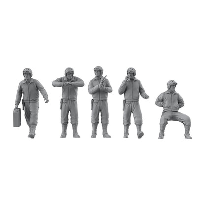 SSMODEL SSTR919 Miniatures Soldier Model Kit Character Model USA officer gunner