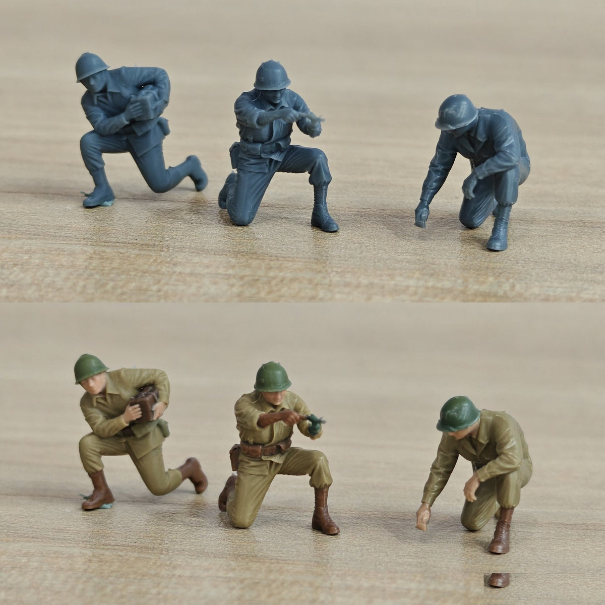 Korean War Incheon Landing US Army Engineer Obstacle Clearance 4-Man Team MRY-SFW SSTR605