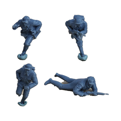 Korean War Battle of Chosin Reservoir Company-Level Commander Moving Assault Coordination 4-Man Team MRY-SFW SSTR635