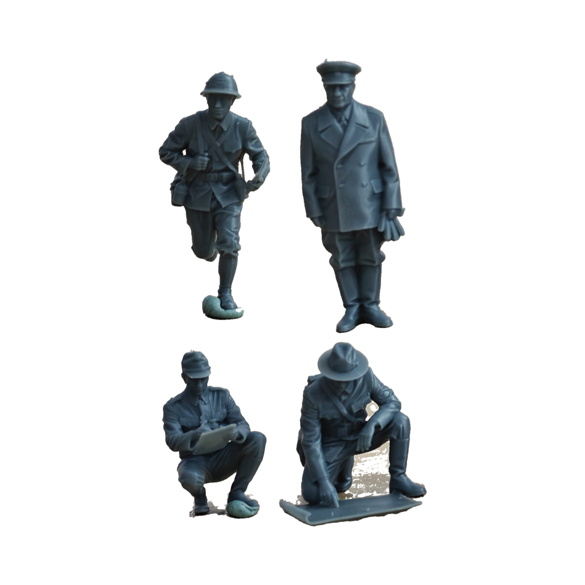 Korean War KPA Senior Command 4-Man Team MRY-SFW SSTR637