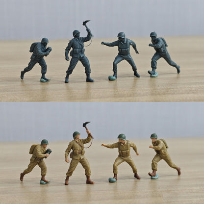 Vietnam War Battle of Hue City Street Combat US Engineer Door Breach 4-Man Team MRY-SFW SSTR658