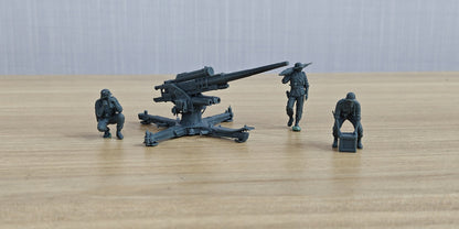 North African Campaign German Afrika Korps 88mm Artillery Crew MRY-SFW SSTR663