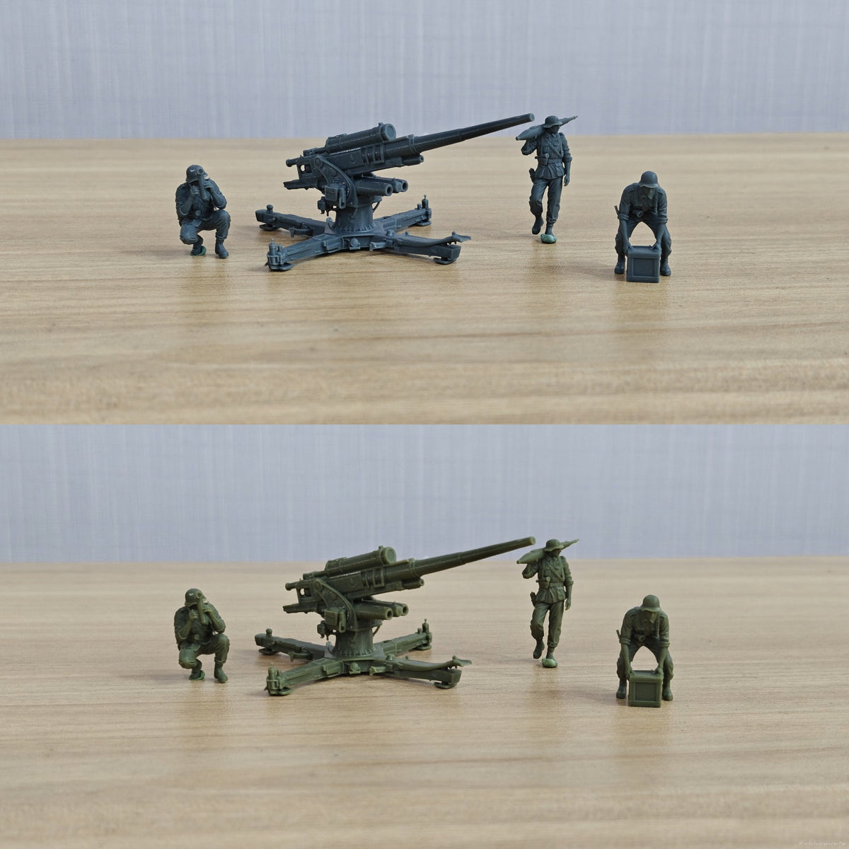 North African Campaign German Afrika Korps 88mm Artillery Crew MRY-SFW SSTR663