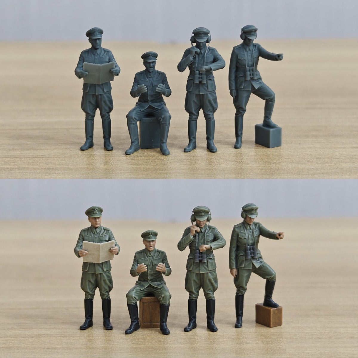 North African Campaign German Afrika Korps Staff Officers MRY-SFW SSTR668