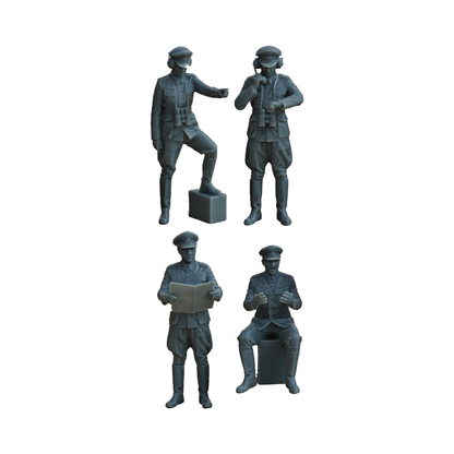 North African Campaign German Afrika Korps Staff Officers MRY-SFW SSTR668