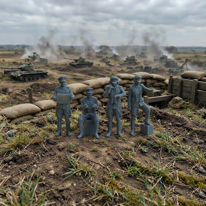 North African Campaign German Afrika Korps Staff Officers MRY-SFW SSTR668