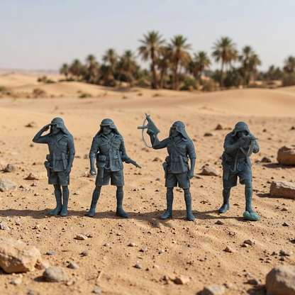 North African Campaign Battle 1 First and Second Alamein (B) SAS MRY-SFW SSTR676