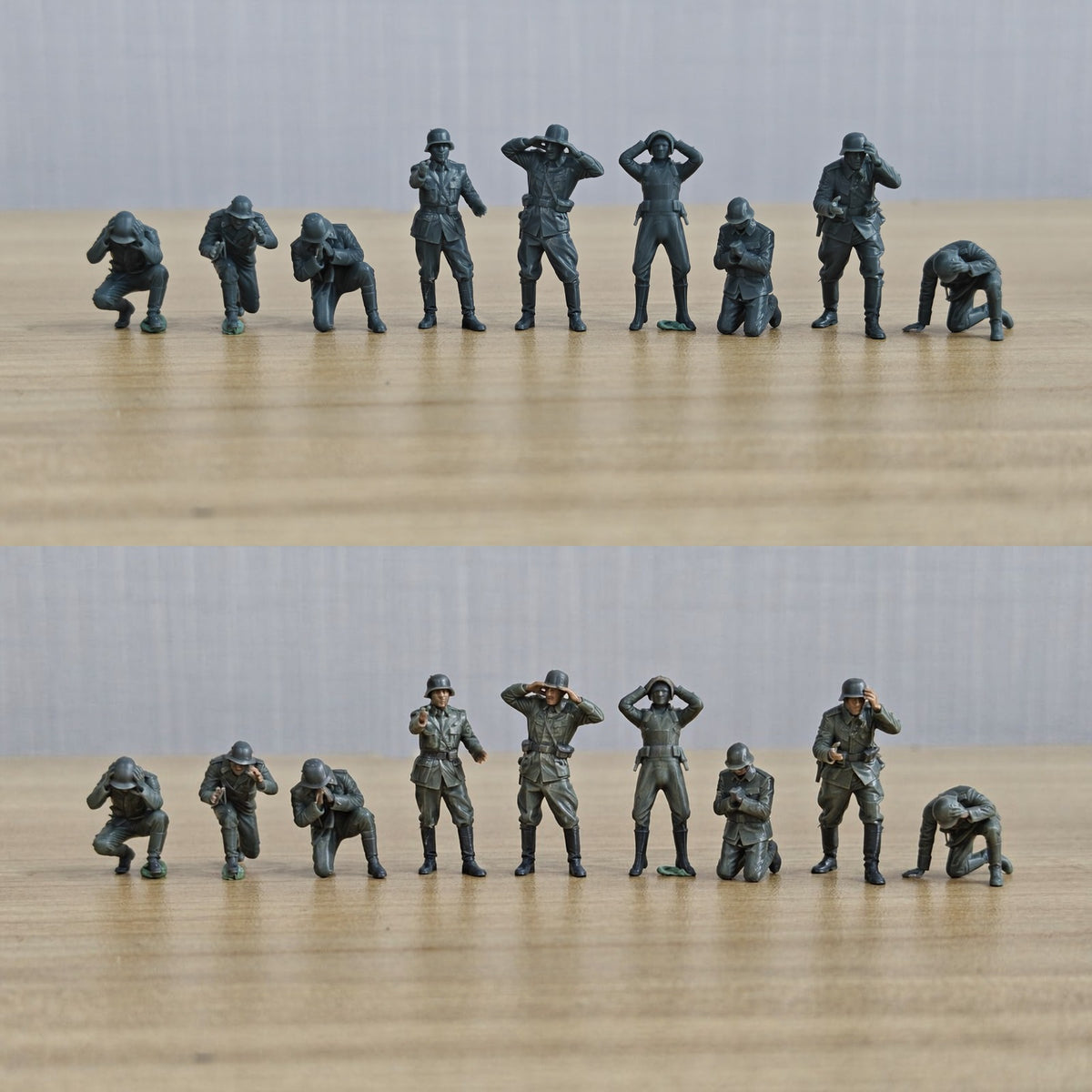 WWII POW Surrender Figures Set of 10 Resin MRY-SFW SSTR868