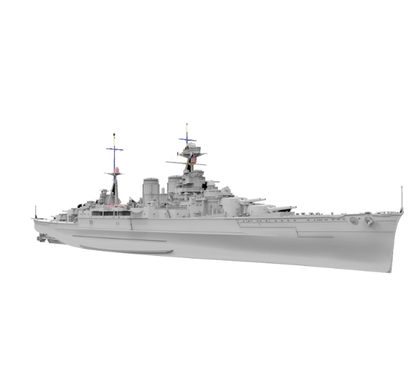 FLYHAWK FH1177S 1/700 HMS Hood Battle Cruiser 1940 Model DELUXE EDITION