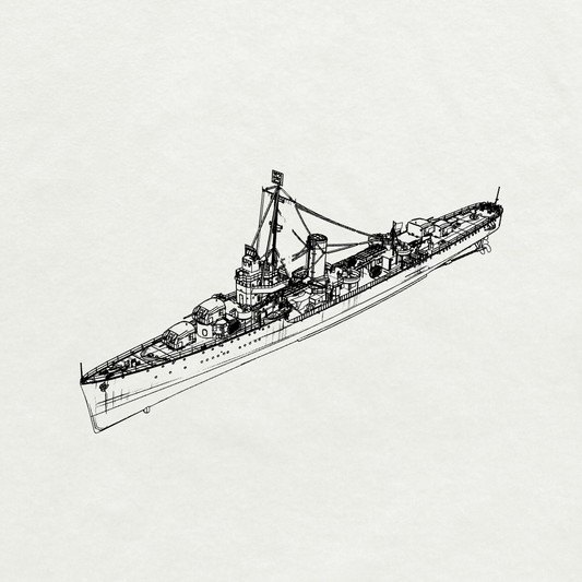 MRY-SFW SSC247S Somers-class Davis Destroyer DD-395 1942 Full Hull