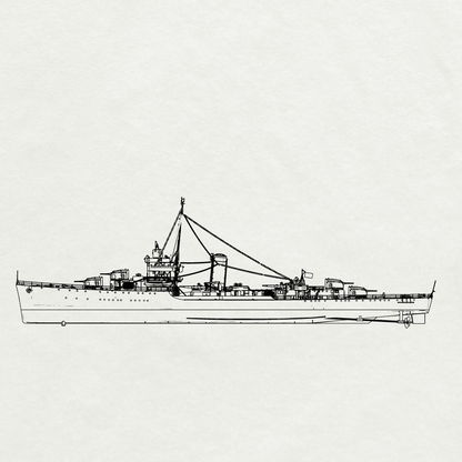 MRY-SFW SSC247S Somers-class Davis Destroyer DD-395 1942 Full Hull