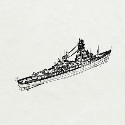 MRY-SFW SSC248S Charles F. Adams-class Charles F. Adams Destroyer DDG-2 1961 Full Hull