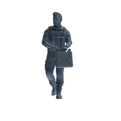 MRY-SFW SSTR009  Modern Navy SEAL Six-Person Logistics Group