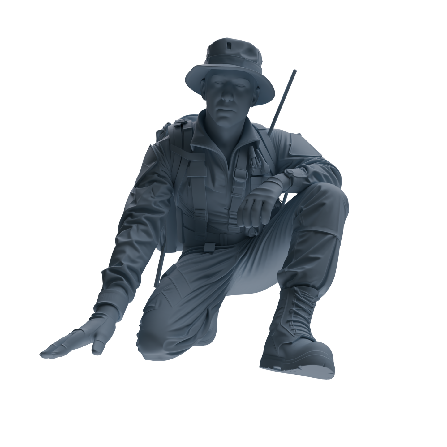 MRY-SFW SSTR146 Miniatures Soldier Model Kit War of Hyenas Modern Canadian Army Four-Person Tactics Group