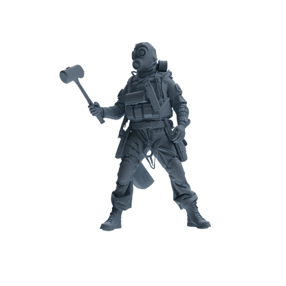 MRY-SFW SSTR341 Modern Counter-Terrorism SWAT Breacher Combat 2 Four-Person Group