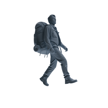MRY-SFW SSTR139 Miniatures Soldier Model Kit War of Hyenas Modern Canadian Army Four-Person Hiking Group 2